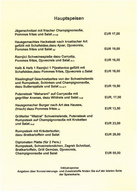 Panorama-Bad Stromberg - Gastronomie