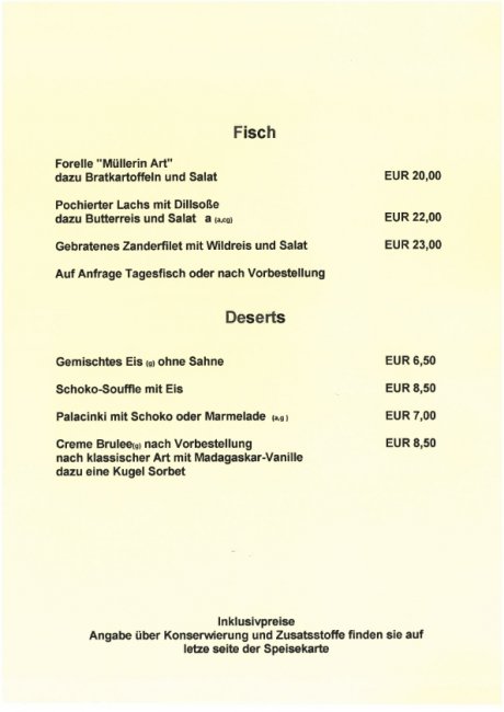 Panorama-Bad Stromberg - Gastronomie